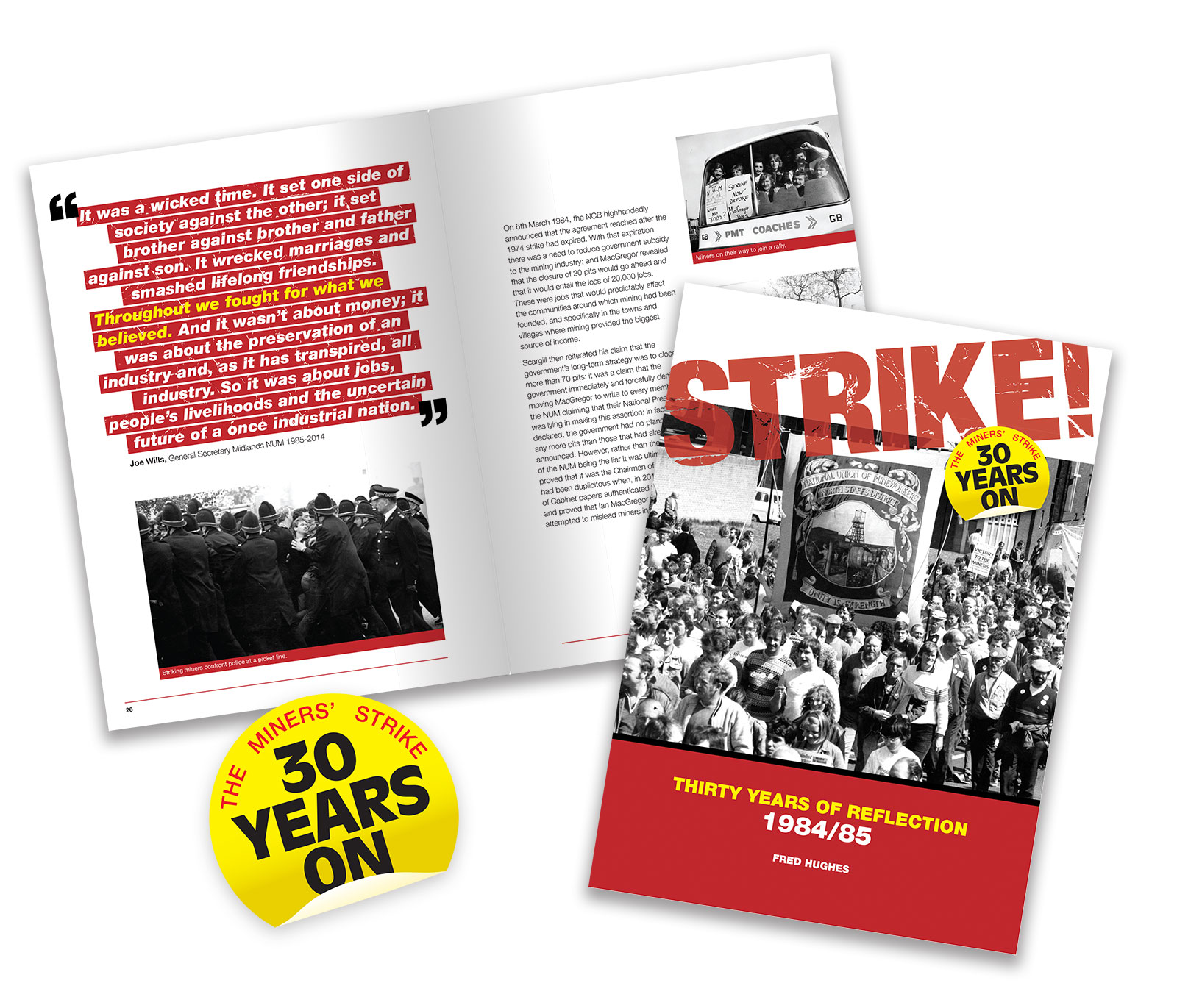 Strike! Book and promotional items